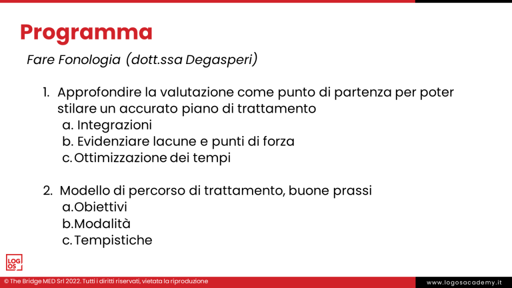 PGR AFSSD FARE FONOLOGIA DEGASPERI